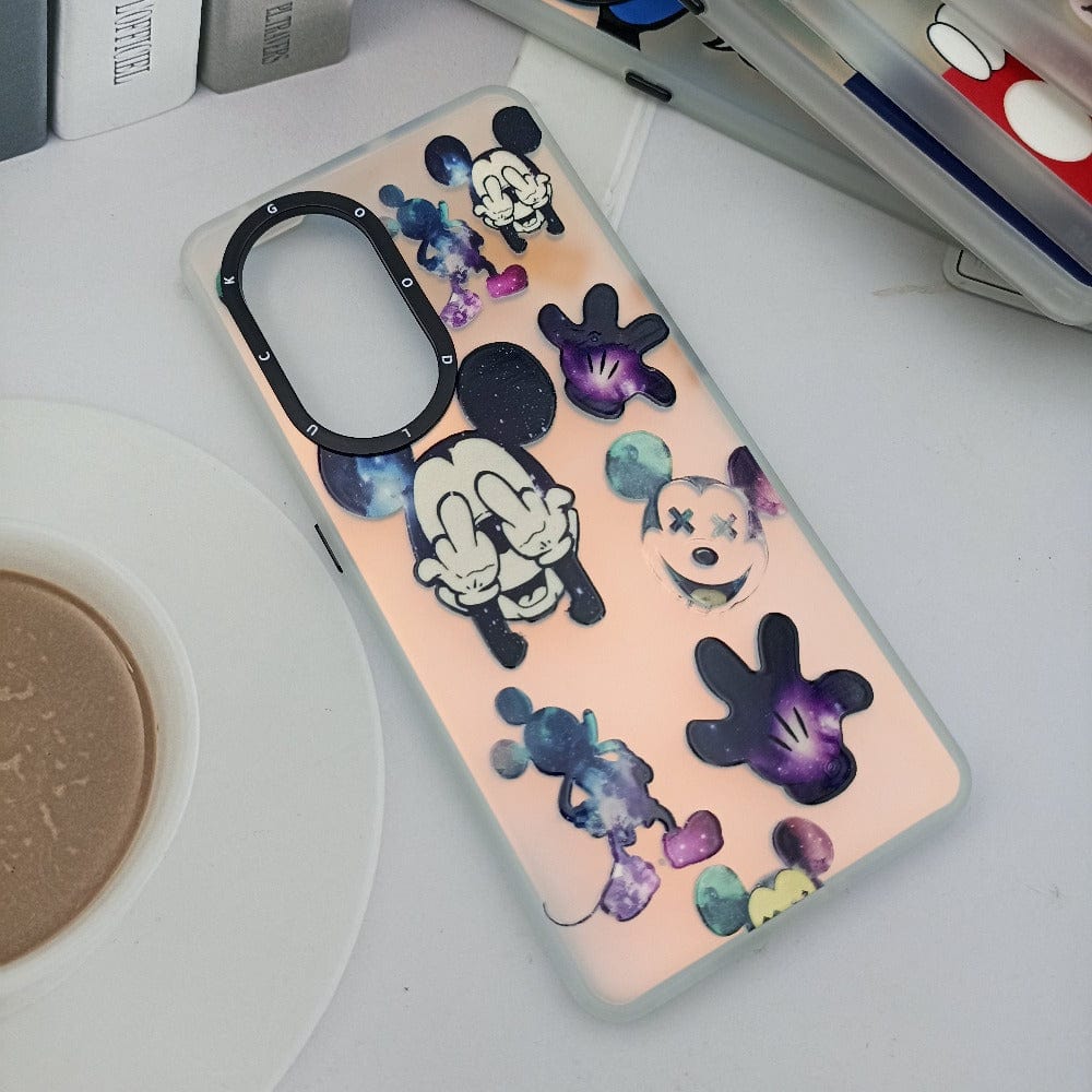 Micky Mouse Cartoon Print Phone Cover for Reno 8T Case 1 Onezeros.in