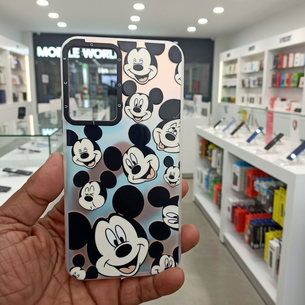 Micky Mouse Cartoon Print Phone Cover for Samsung A54 5G Case 4 Onezeros.in