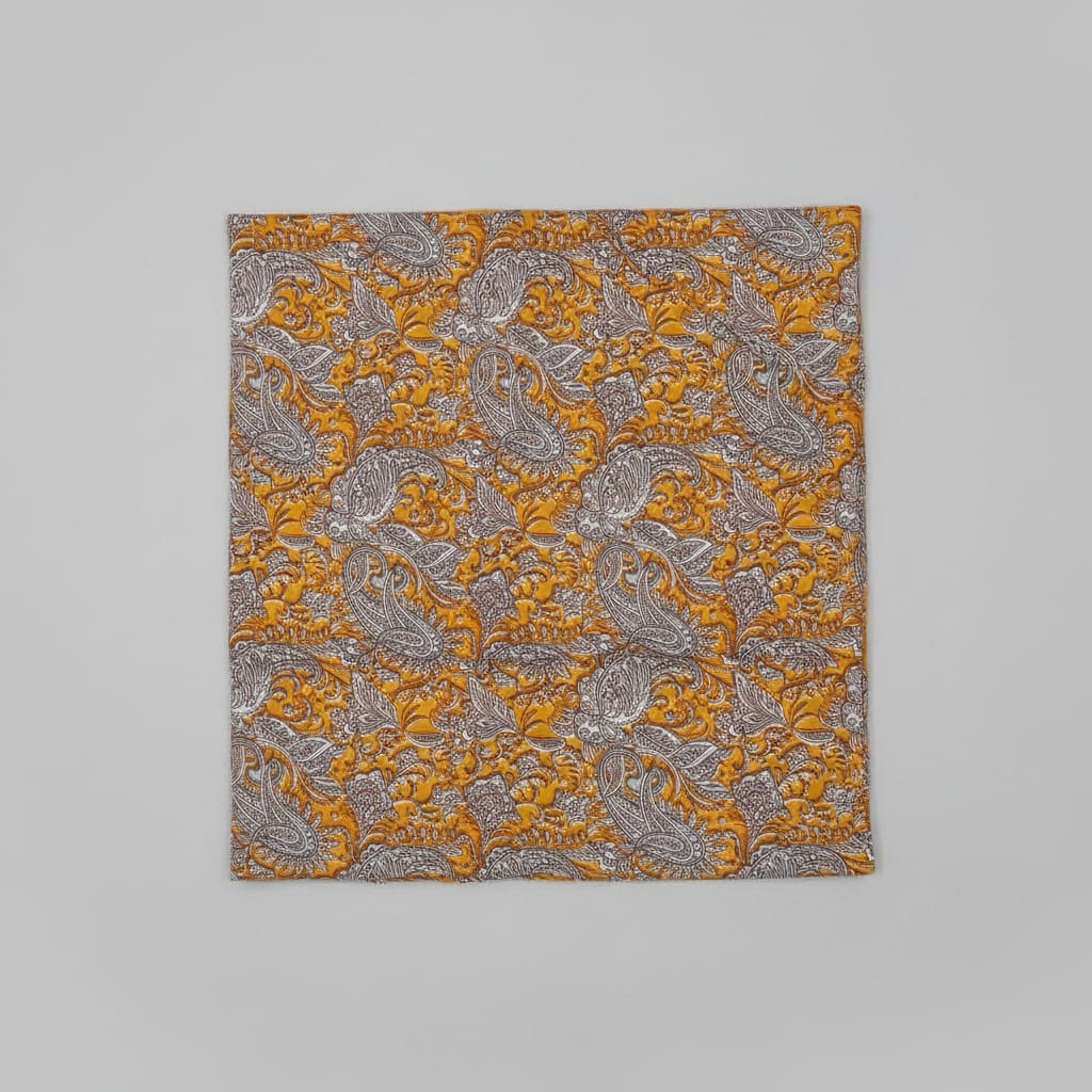 Orange Color Floral Pattern Nighty Onezeros.in