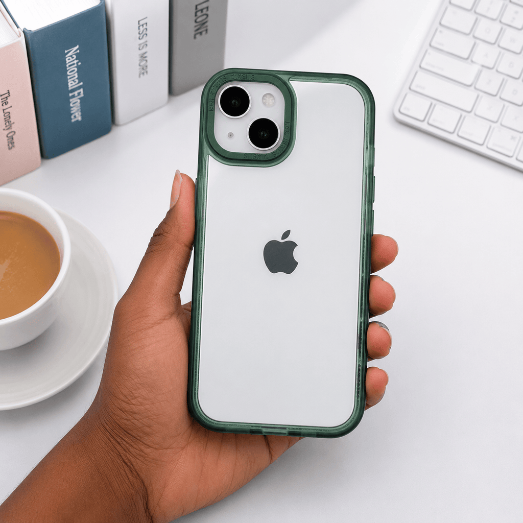 Spigen Crystal Clear Transparent Back Cover for iPhone 15 | Shockproof Slim Protective Case OneZeros