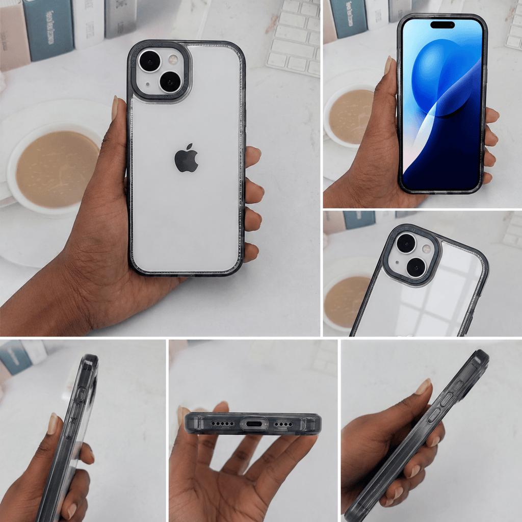 Spigen Crystal Clear Transparent Back Cover for iPhone 15 | Shockproof Slim Protective Case OneZeros