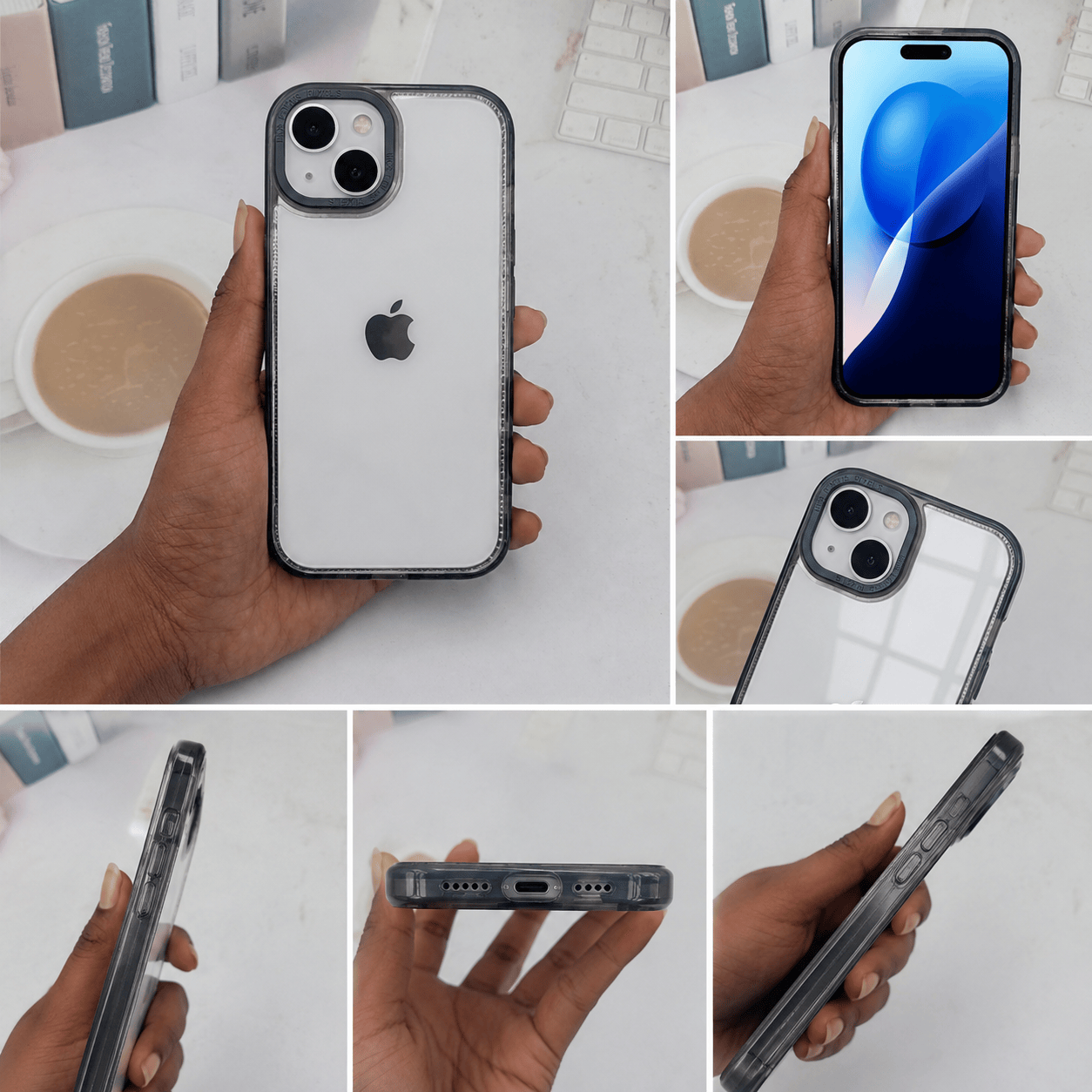 Spigen Crystal Clear Transparent Back Cover for iPhone 15 | Shockproof Slim Protective Case OneZeros