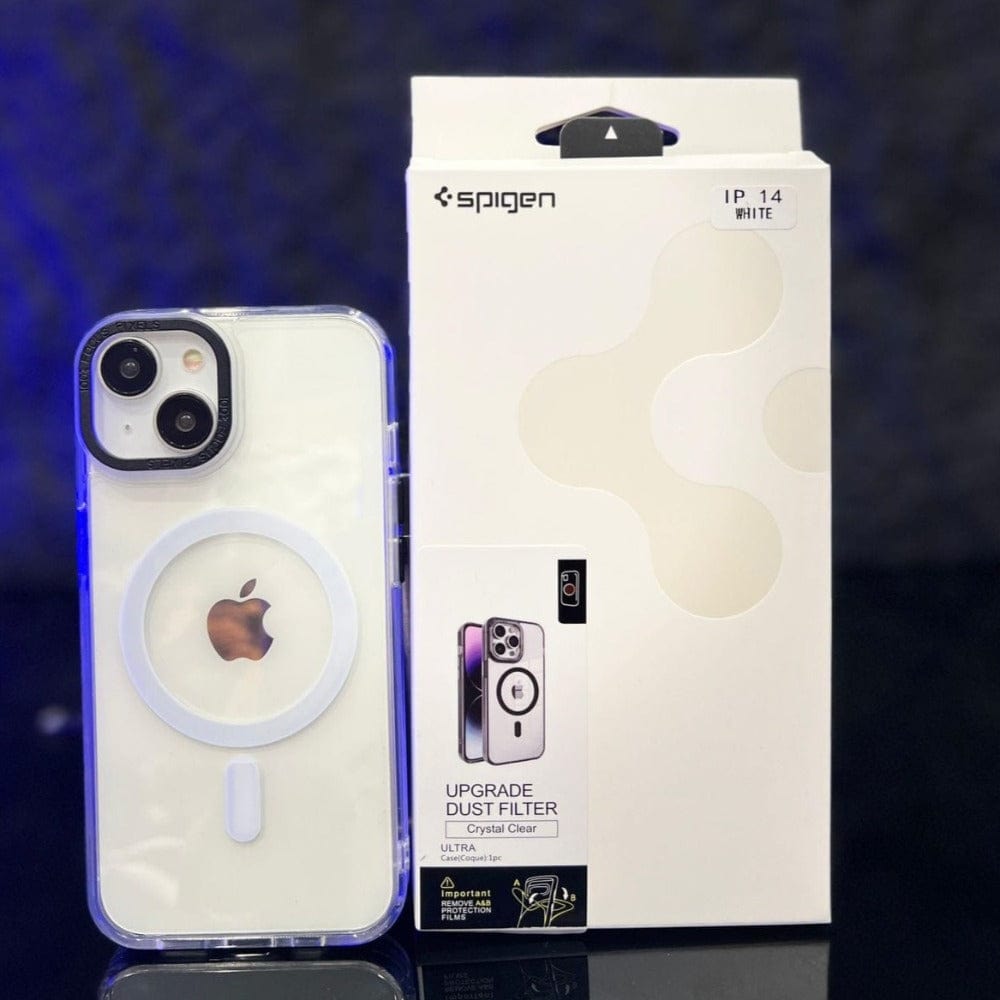 Spigen Transparent Crystal Clear Phone Case for iPhone 13 Onezeros.in