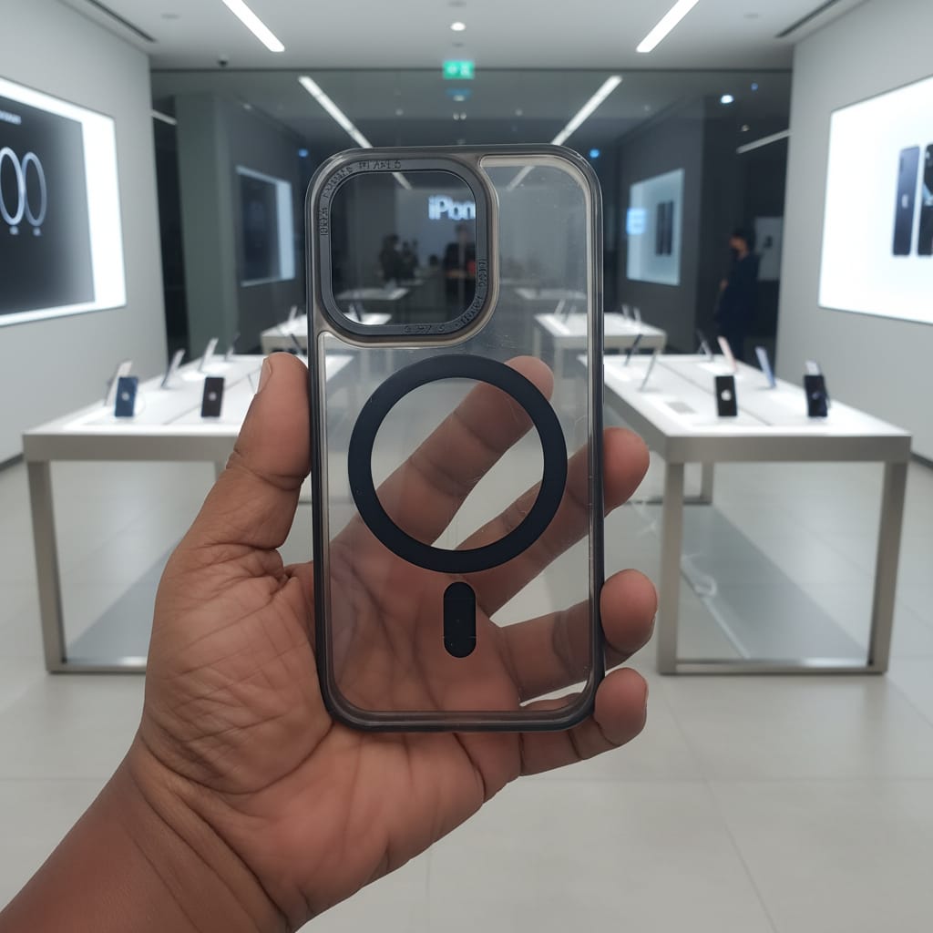 Spigen Transparent Crystal Clear Phone Case for iPhone 14 Pro Onezeros.in