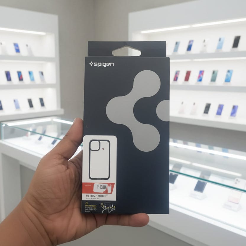 Spigen Ultra Hybrid Crystal Clear Case for iPhone 13 Mini OneZeros