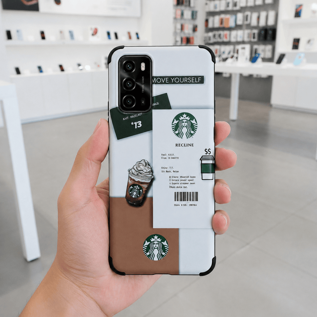 Starbucks Mobile Phone Case for OPPO A16 Back Cover Onezeros.in