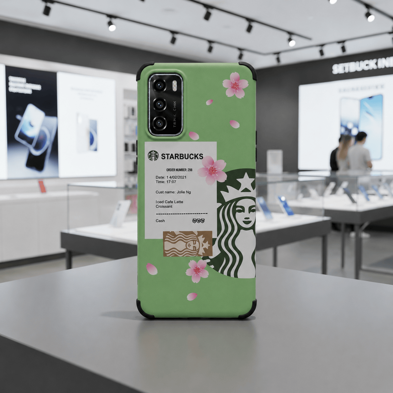 Starbucks Mobile Phone Case for OPPO A16 Back Cover Onezeros.in