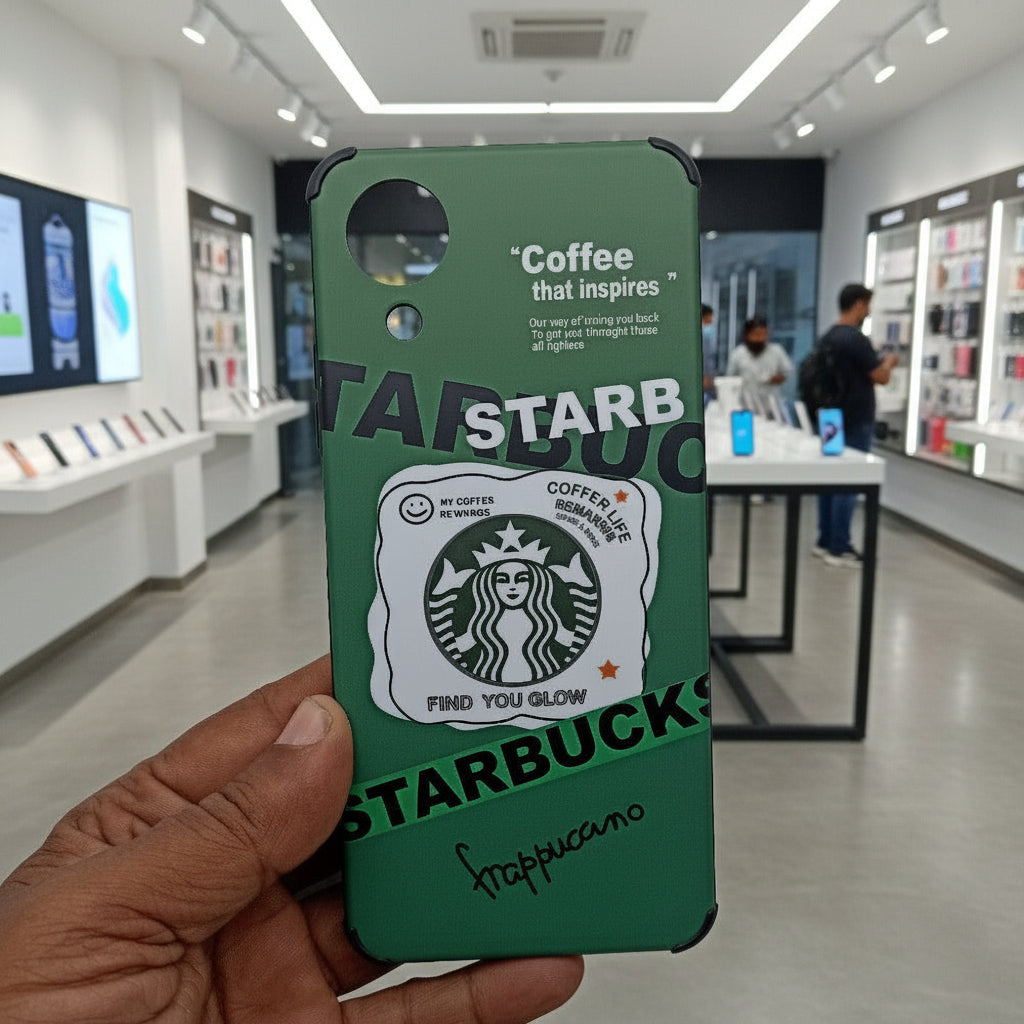 Starbucks Mobile Phone Case for OPPO A17k Back Cover 2 Onezeros.in