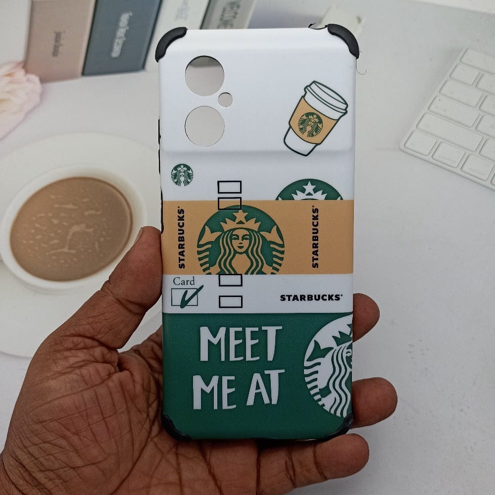Starbucks Mobile Phone Case for POCO M4 5G Back Cover 4 Onezeros.in