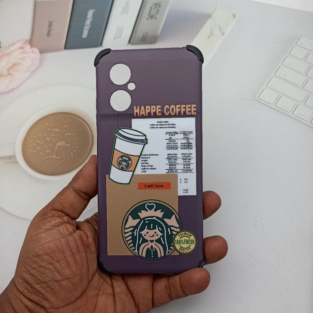Starbucks Mobile Phone Case for POCO M4 5G Back Cover 8 Onezeros.in