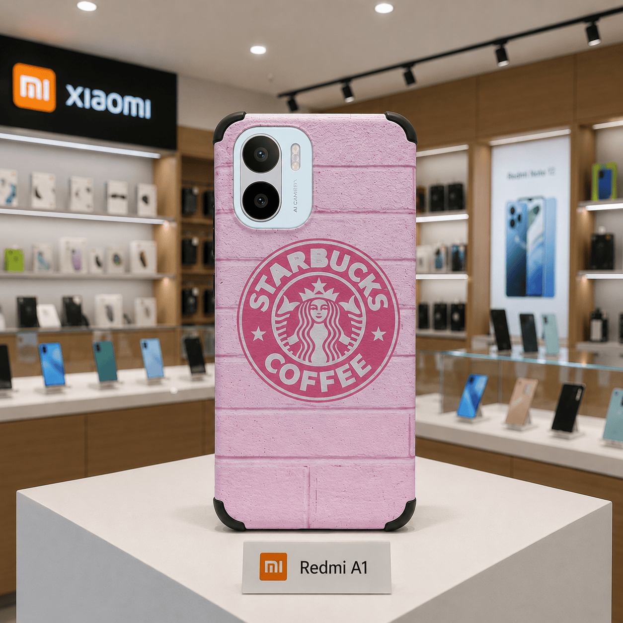 Starbucks Mobile Phone Case for Redmi A1 Back Cover Onezeros.in