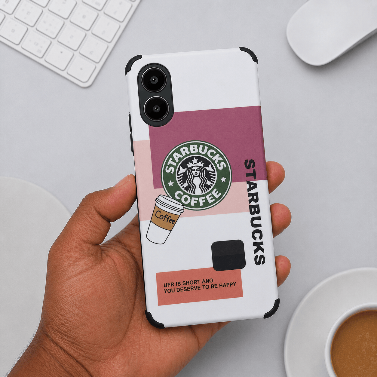 Starbucks Phone Case for Vivo Y02s Back Cover Onezeros.in