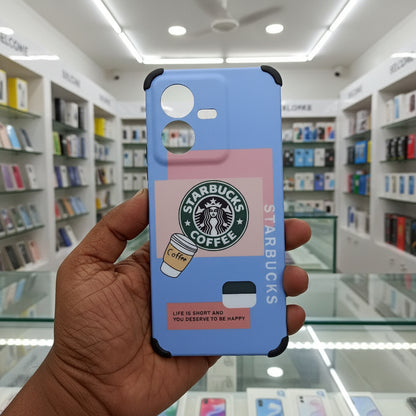 Starbucks Phone Case for Vivo Y22 Back Cover 8 Onezeros.in