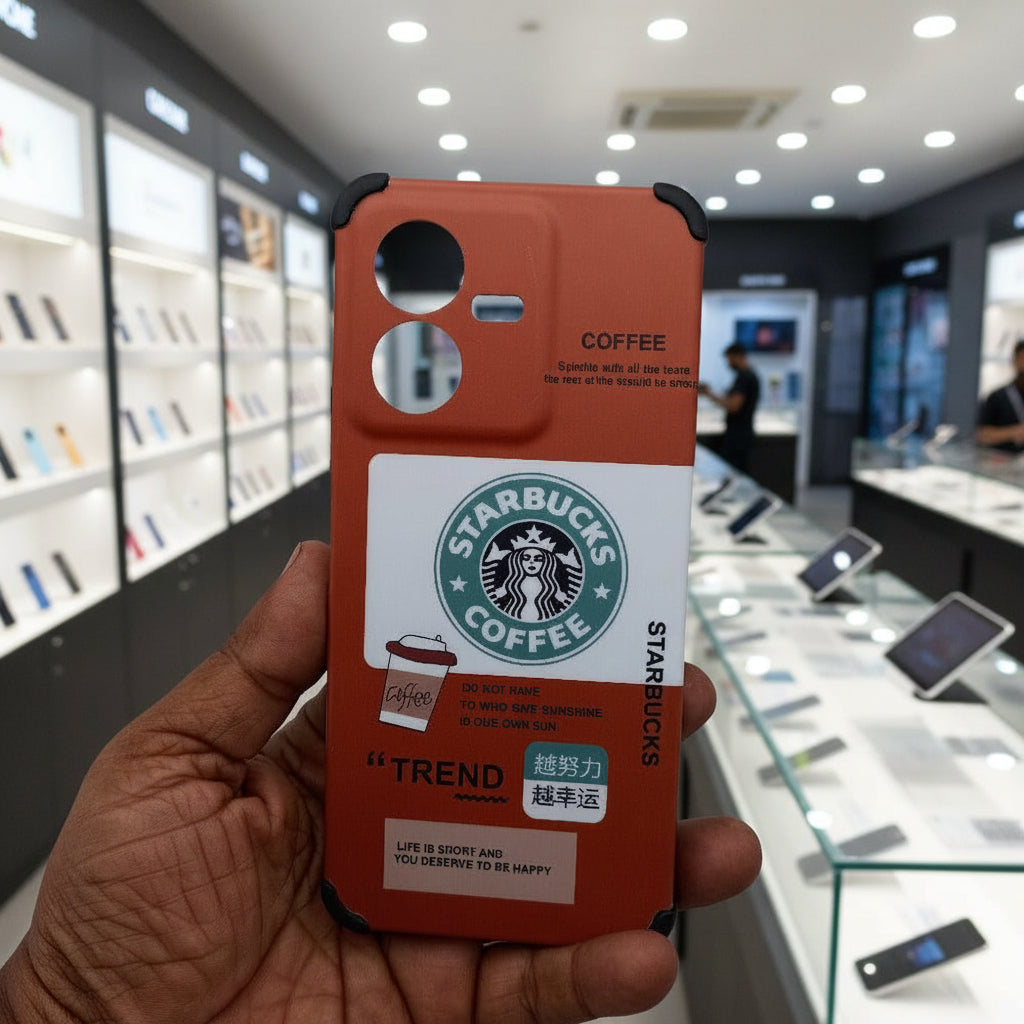 Starbucks Phone Case for Vivo Y22 Back Cover 1 Onezeros.in