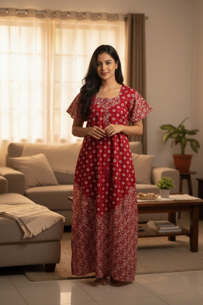 Stylish Modern Nighties for Women's Sleepwear Onezeros.in