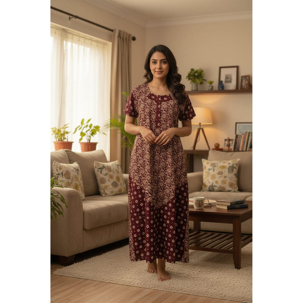 Stylish Modern Nighties for Women's Sleepwear Onezeros.in