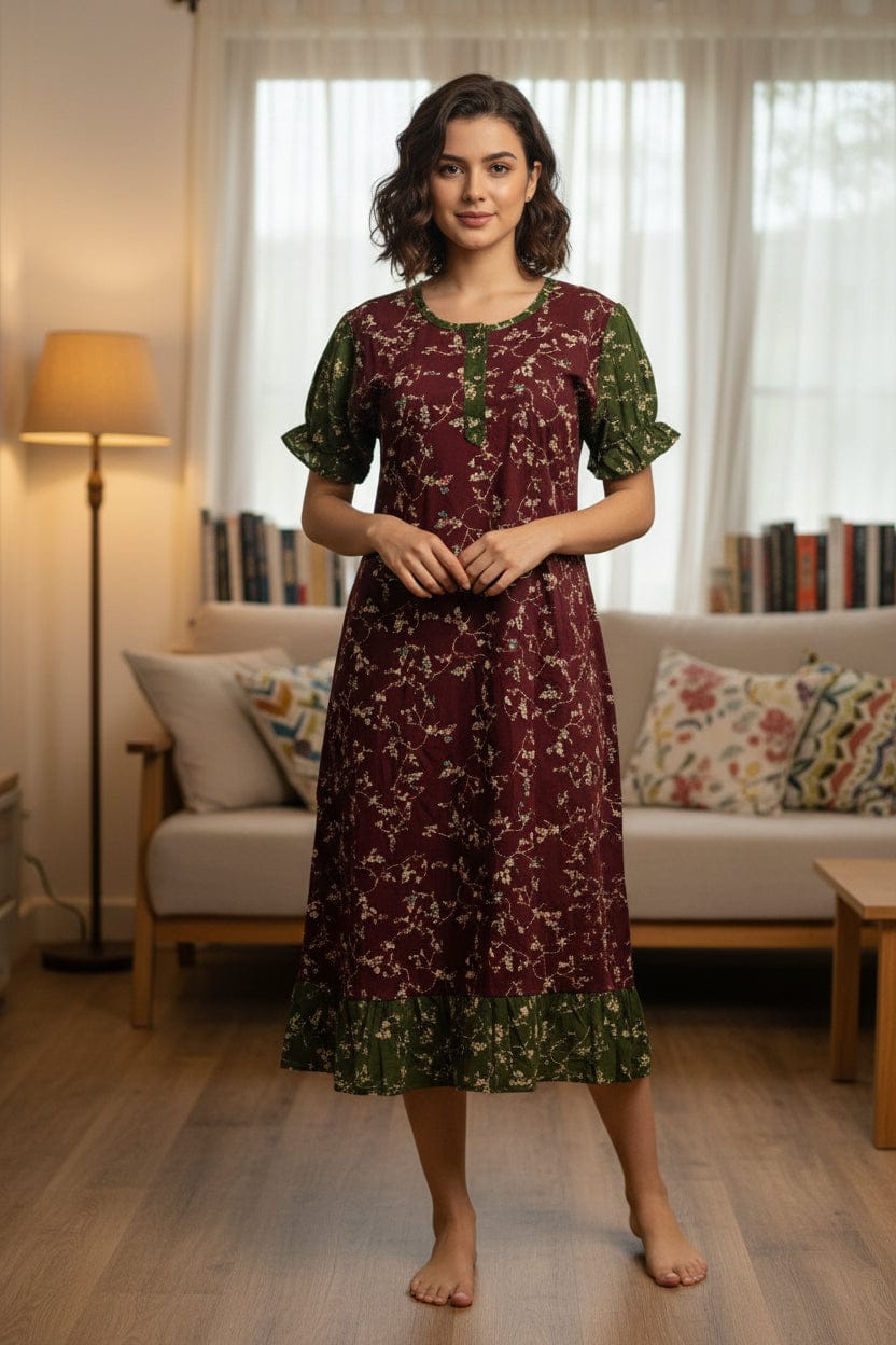 Veni's Frock Nighty Onezeros.in