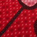 Yoga Cotton Full Open Nighty for Women – Red Printed Nightdress XL OneZeros