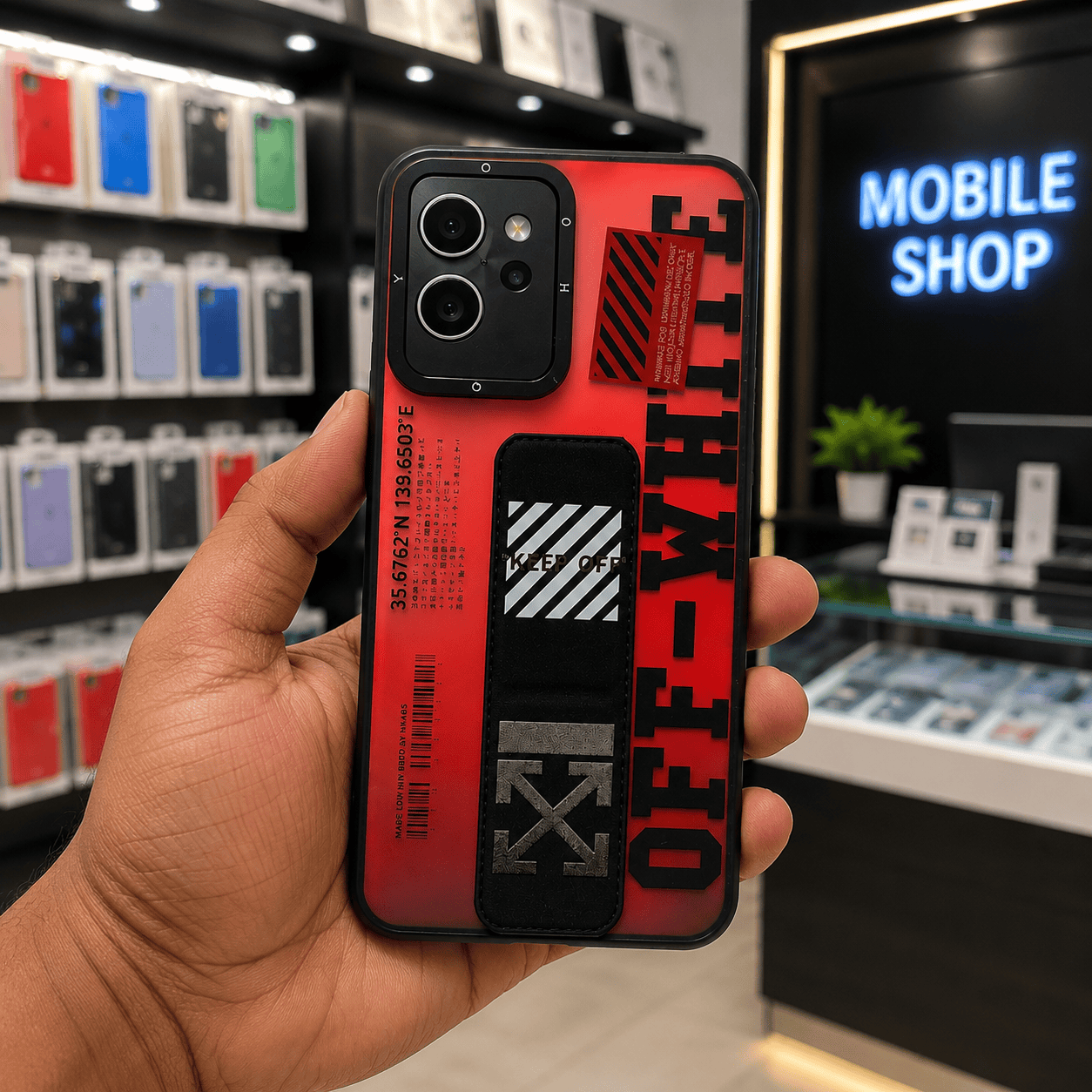 YOUNGKIT Print Stand Mobile Phone Case For Oneplus Nord CE 2 Lite 5G Cover Onezeros.in