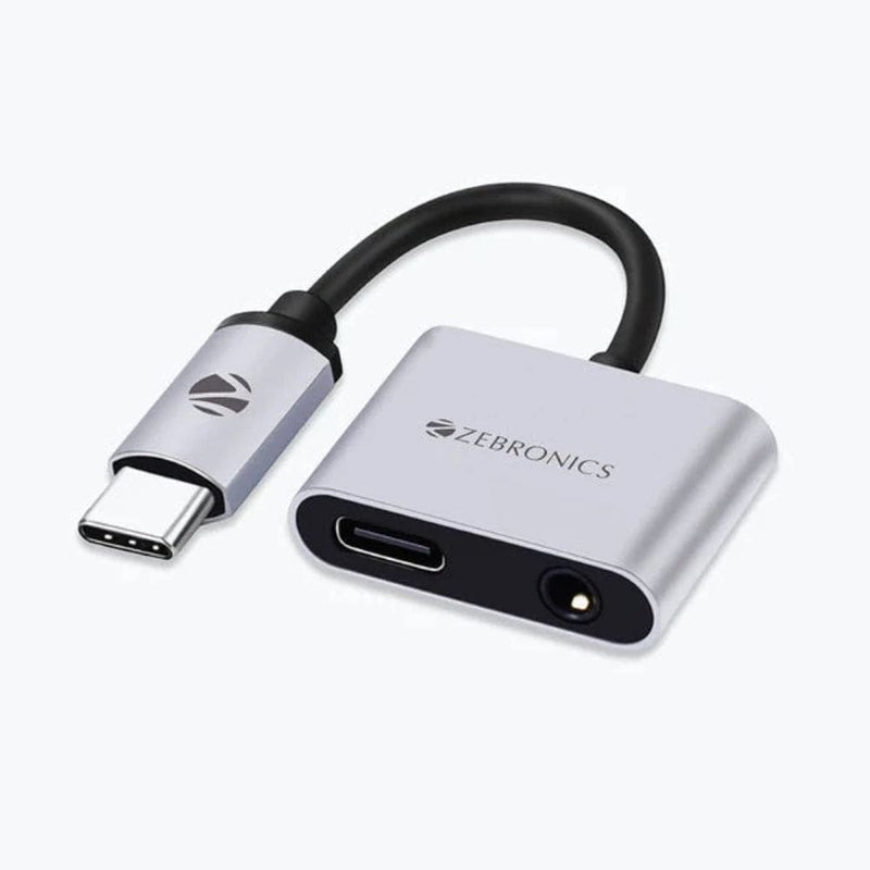 Zebronics Zeb-TA100AP – 2 in 1 USB Type C Multiport Adapter Onezeros.in