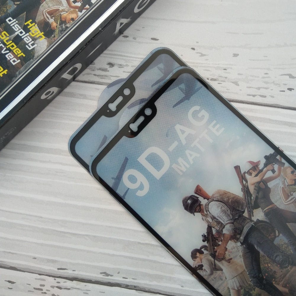 9D-AG PUBG Matte Tempered Glass for OnePlus 6 Screen Protector (Pack of 2) Onezeros.in