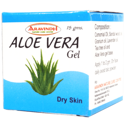 Aloe Vera Gel for Dry Skin – 15 gms Aravindh