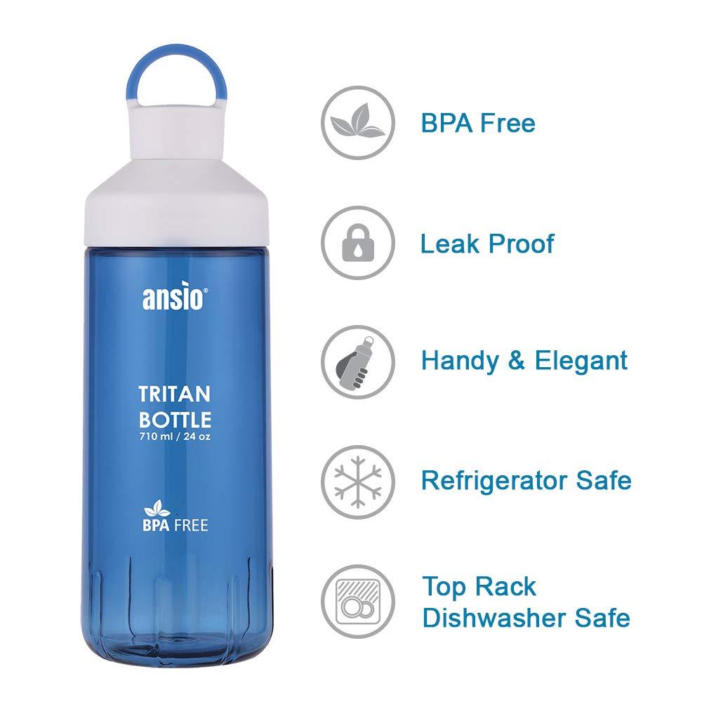 Ansio Tritan Water Bottle for Kids (710 ml) Onezeros.in