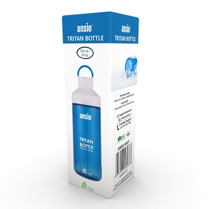 Ansio Tritan Water Bottle for Kids (710 ml) Blue Onezeros.in