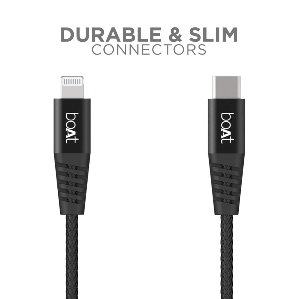 boAt LTG 600 Type C to Lightning Cable 1.2 Meter Onezeros.in