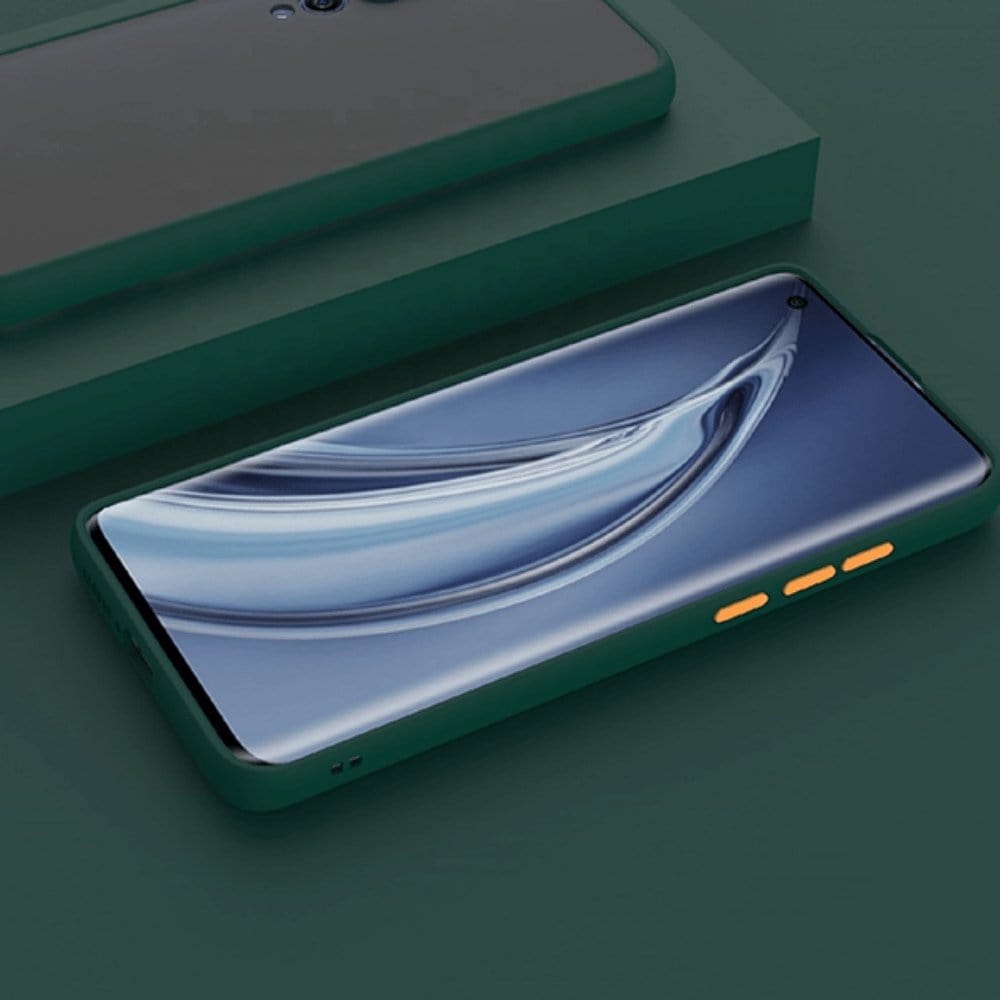 Colorful Smoke Case for OPPO F21 Pro Cover with Camera Protection Dark Green Onezeros.in