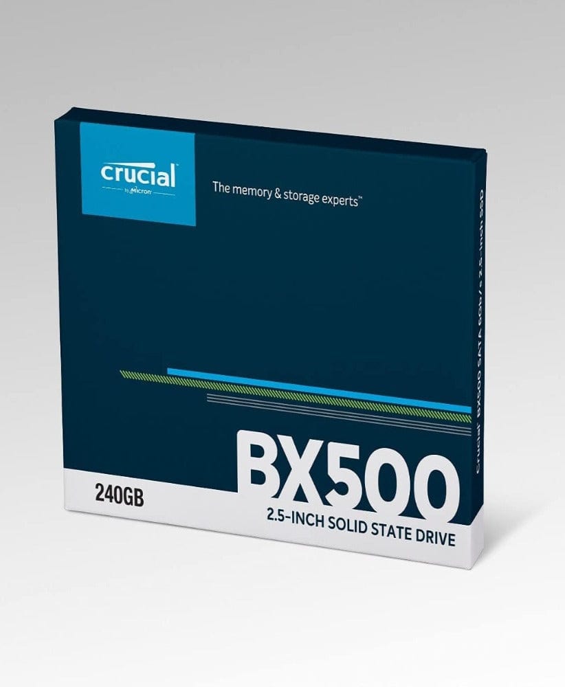 Crucial BX500 240GB SATA SSD | 2.5 Inch Internal Solid State Drive