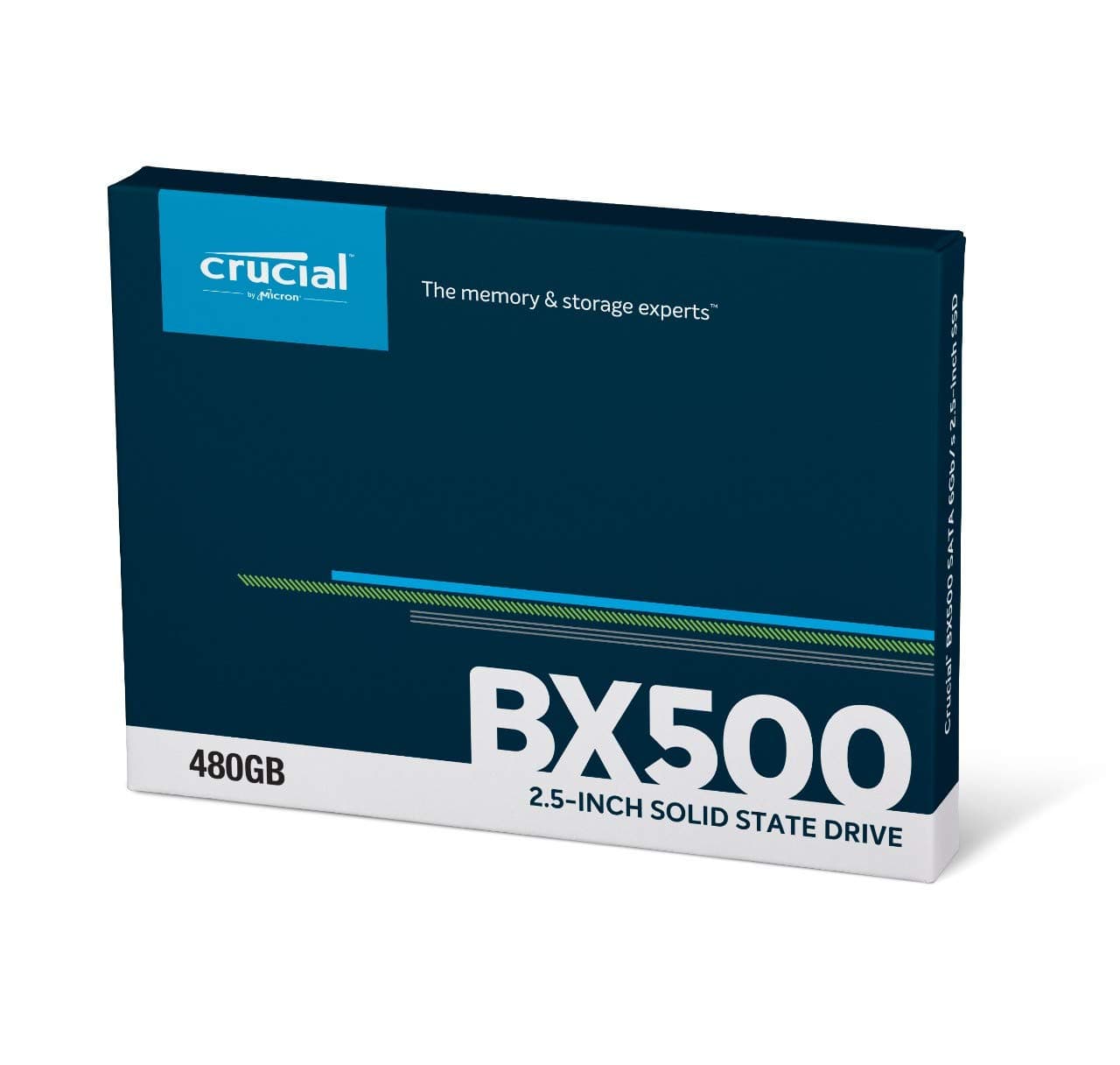 Crucial BX500 2.5 SSD 480GB　２枚 Crucial BX500 500GB SATA SSD | 2.5 Inch Internal Solid State Drive