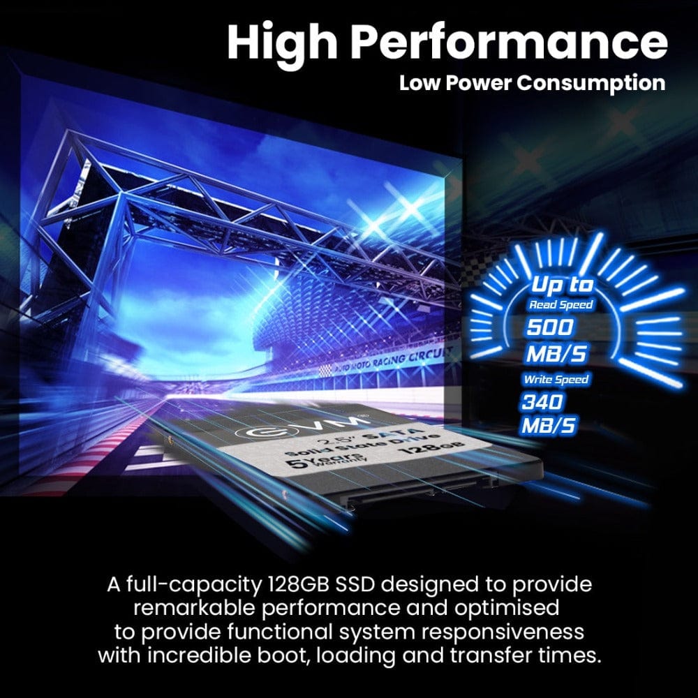 EVM 128GB SSD SATA Storage Devices for Computers Onezeros.in