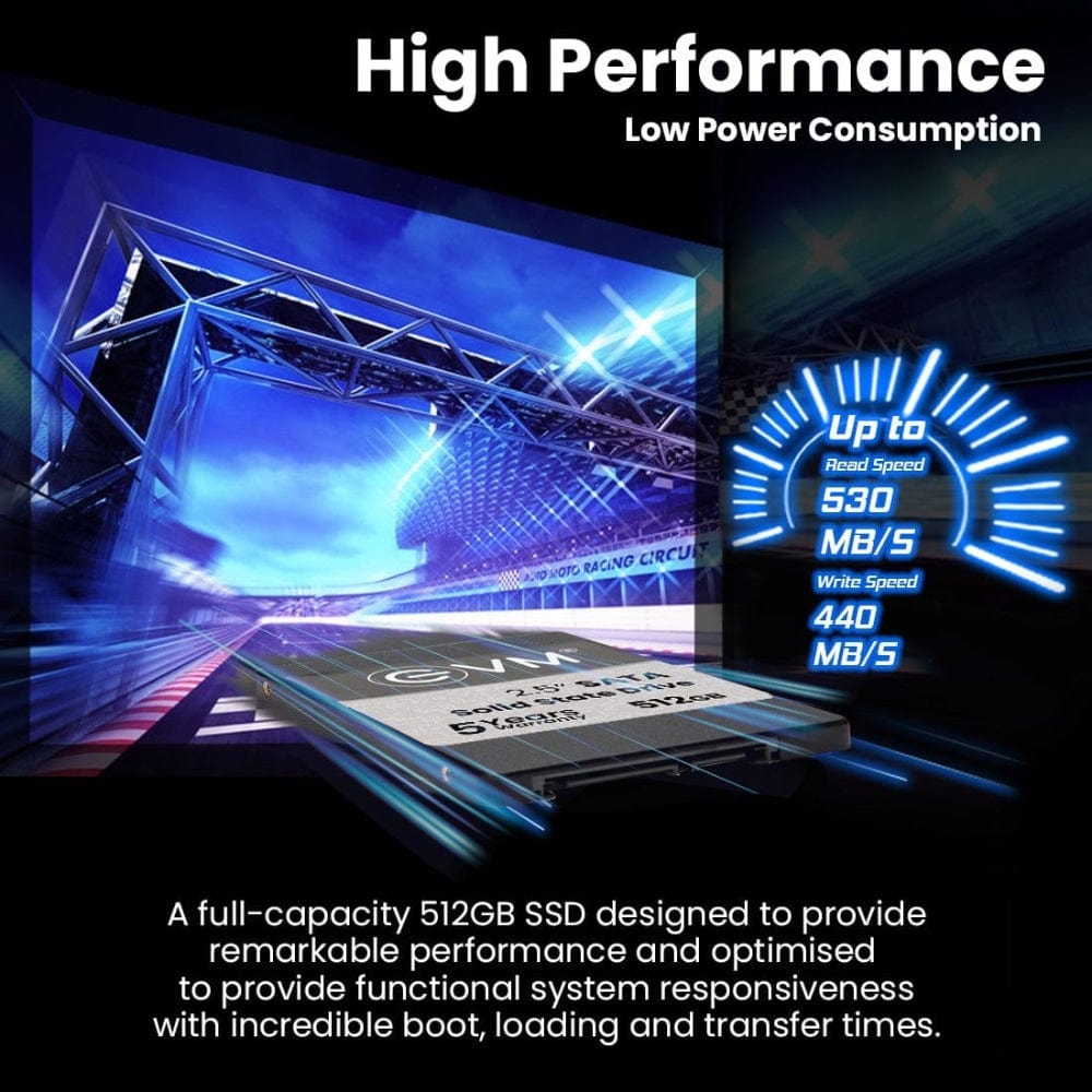 EVM 512GB SSD 2.5" INCH SATA Storage Devices for Computers Onezeros.in