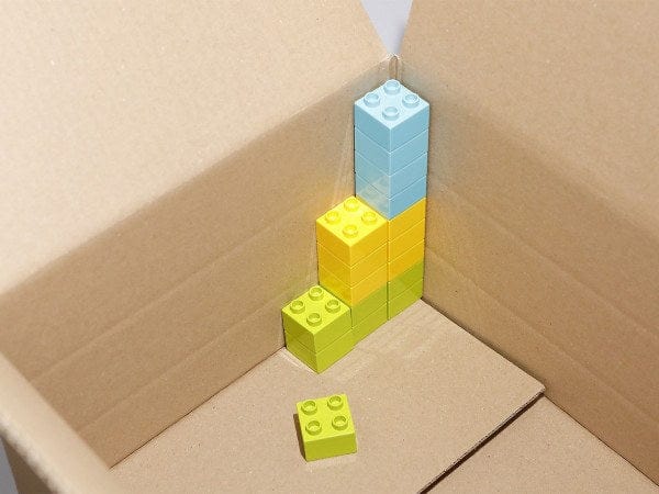 Folding Box with Height Variable (400X300X200MM) Pack of 25 Nos Onezeros.in