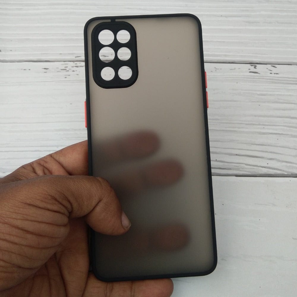 Frosted Smoke Case for OnePlus 9R Back Cover Onezeros.in