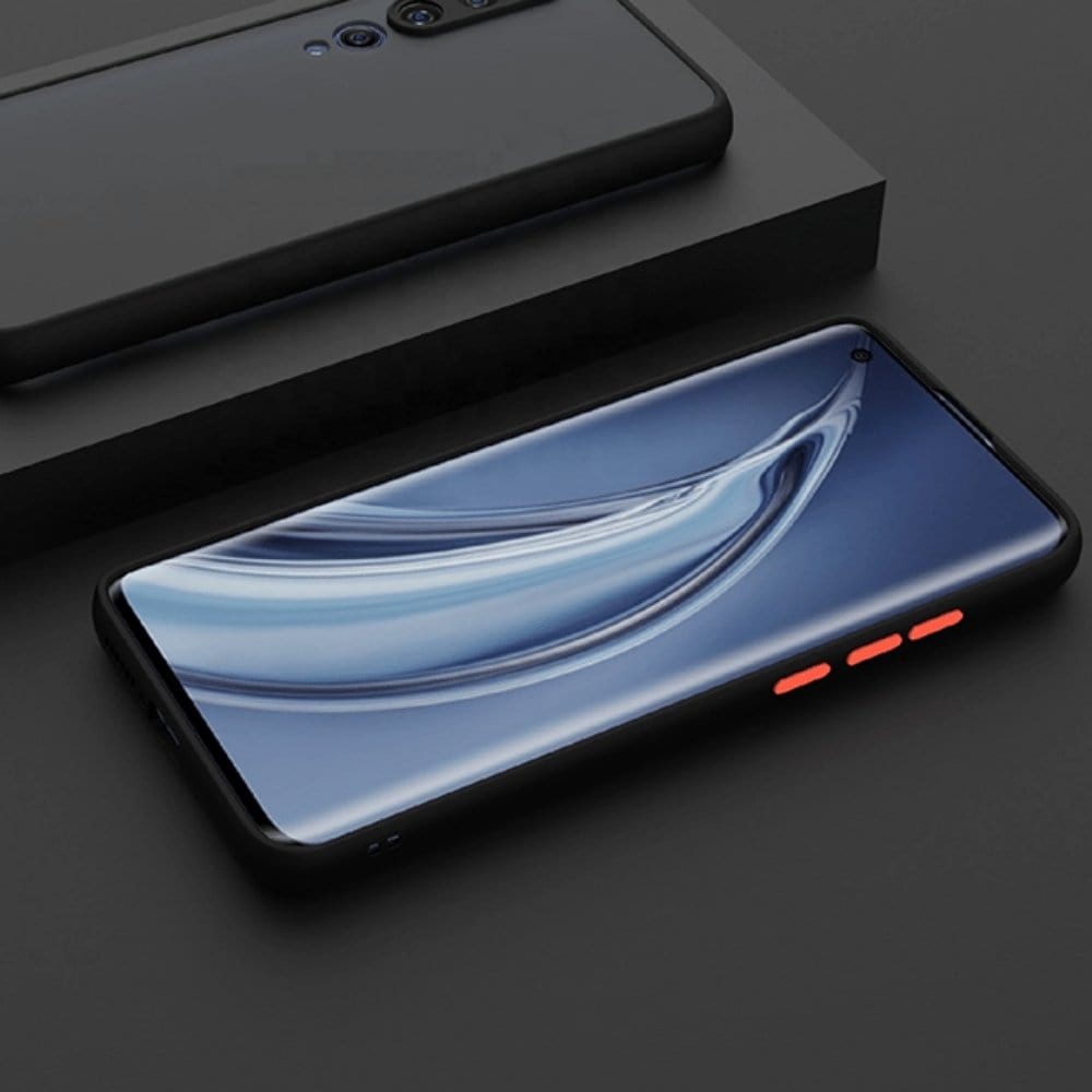 Frosted Smoke Cover for Vivo T1 44w/iQOO Z6 44w Camera Protection Phone Case Black Onezeros.in