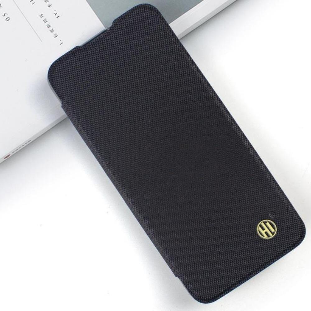 Hi Case Caidea Slim Flip Cover For POCO F1 Mobile Cover Black Onezeros.in