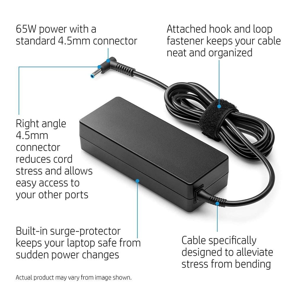 HP 65w Smart Laptop adapter 4.5mm HP