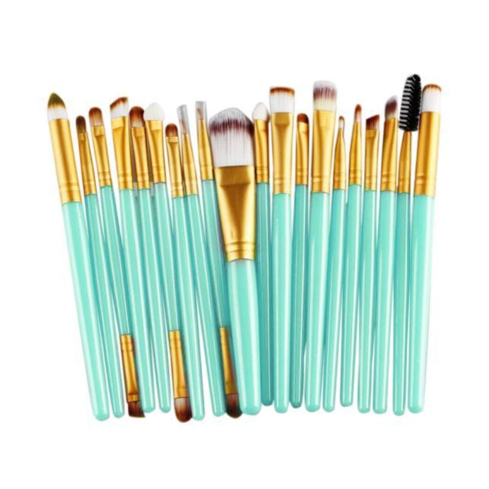 Makeup Brush Set tools Gold Onezeros.in