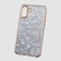 Marble Pattern Back Cover For Redmi 9A/9i Phone Case With Pop Up Holder White Onezeros.in