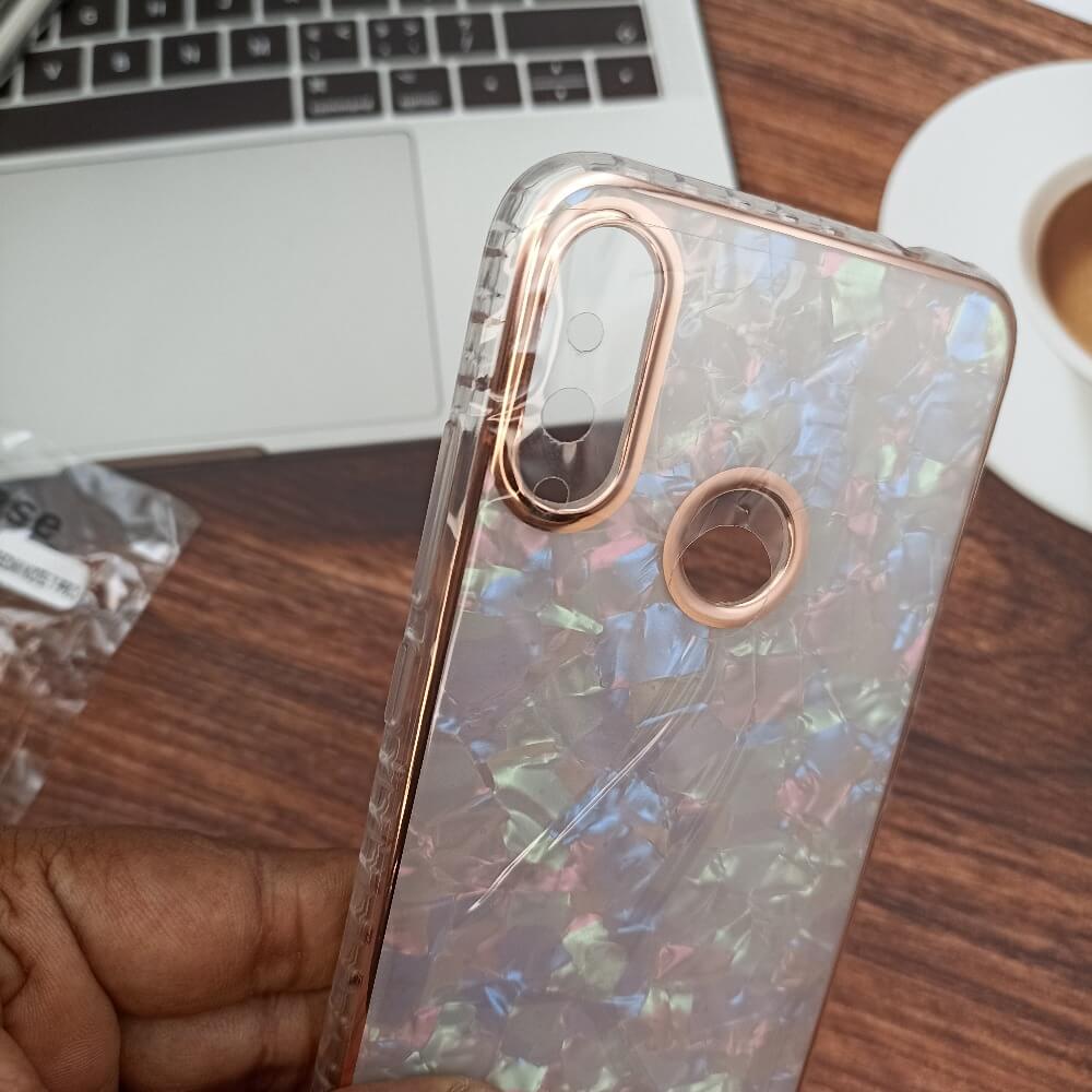 Marble Pattern Back Cover For Redmi Note 7 Phone Case With Pop Up Holder Mixed Onezeros.in