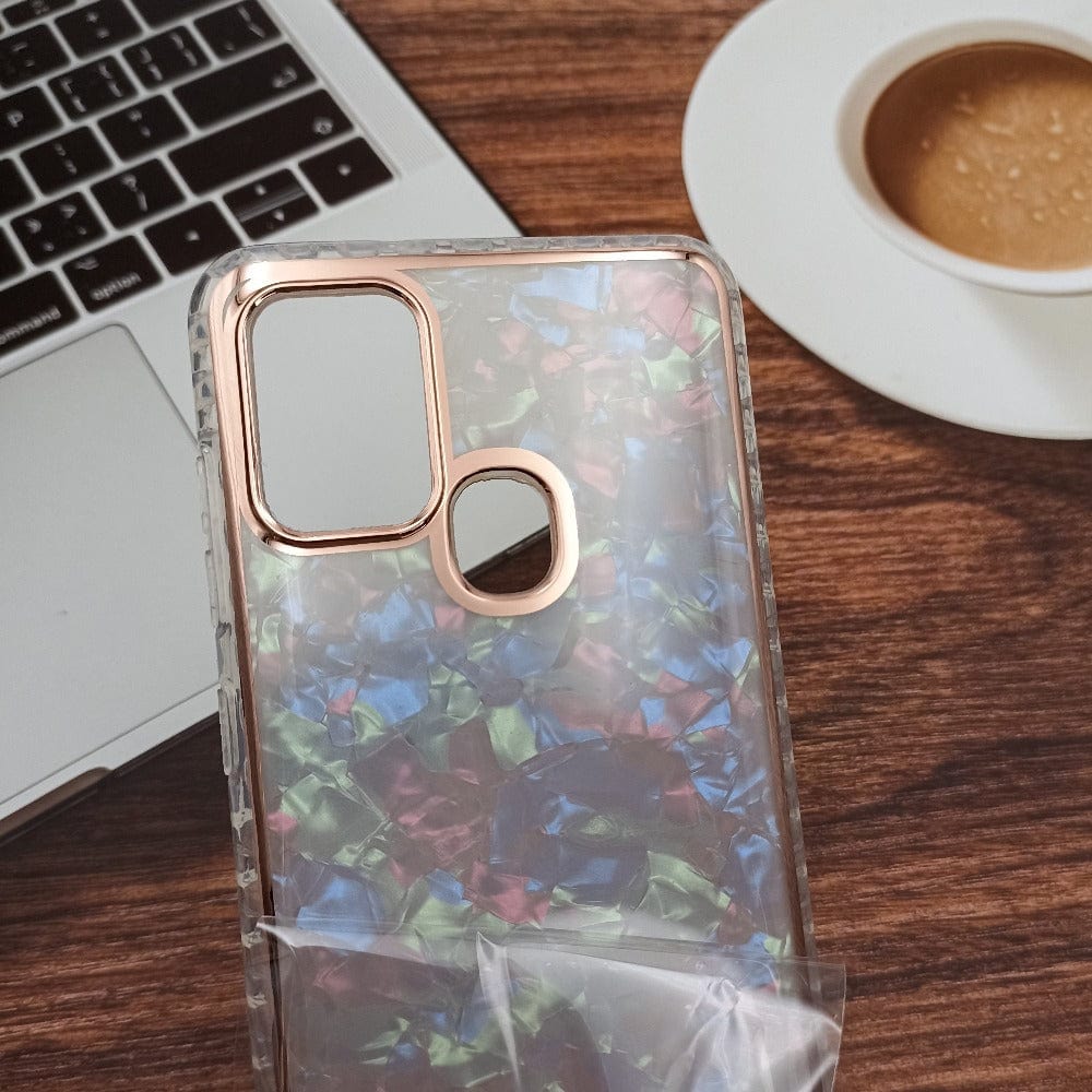 Marble Pattern Back Cover For Samsung Galaxy A21s Phone Case With Pop Up Holder Mixed Onezeros.in