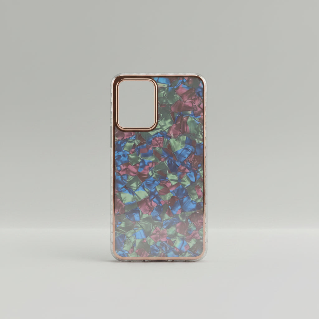 Marble Pattern Back Cover For Vivo Y21/Y33s Phone Case With Pop Up Holder Mixed Onezeros.in