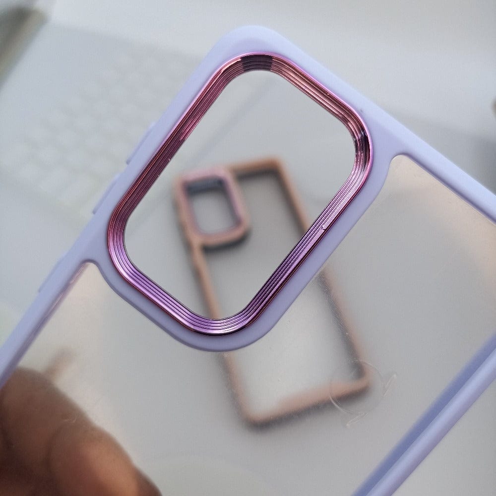 Electroplating Camera Frame Cell Phone Case for Redmi Note 10s Back Cover