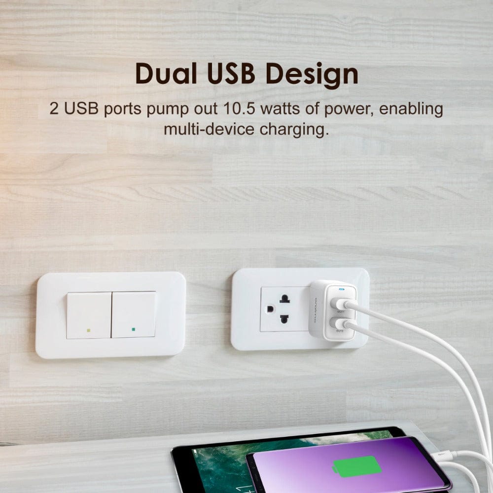 Oraimo Firefly-2 Dual USB Mobile Charger Zebronics