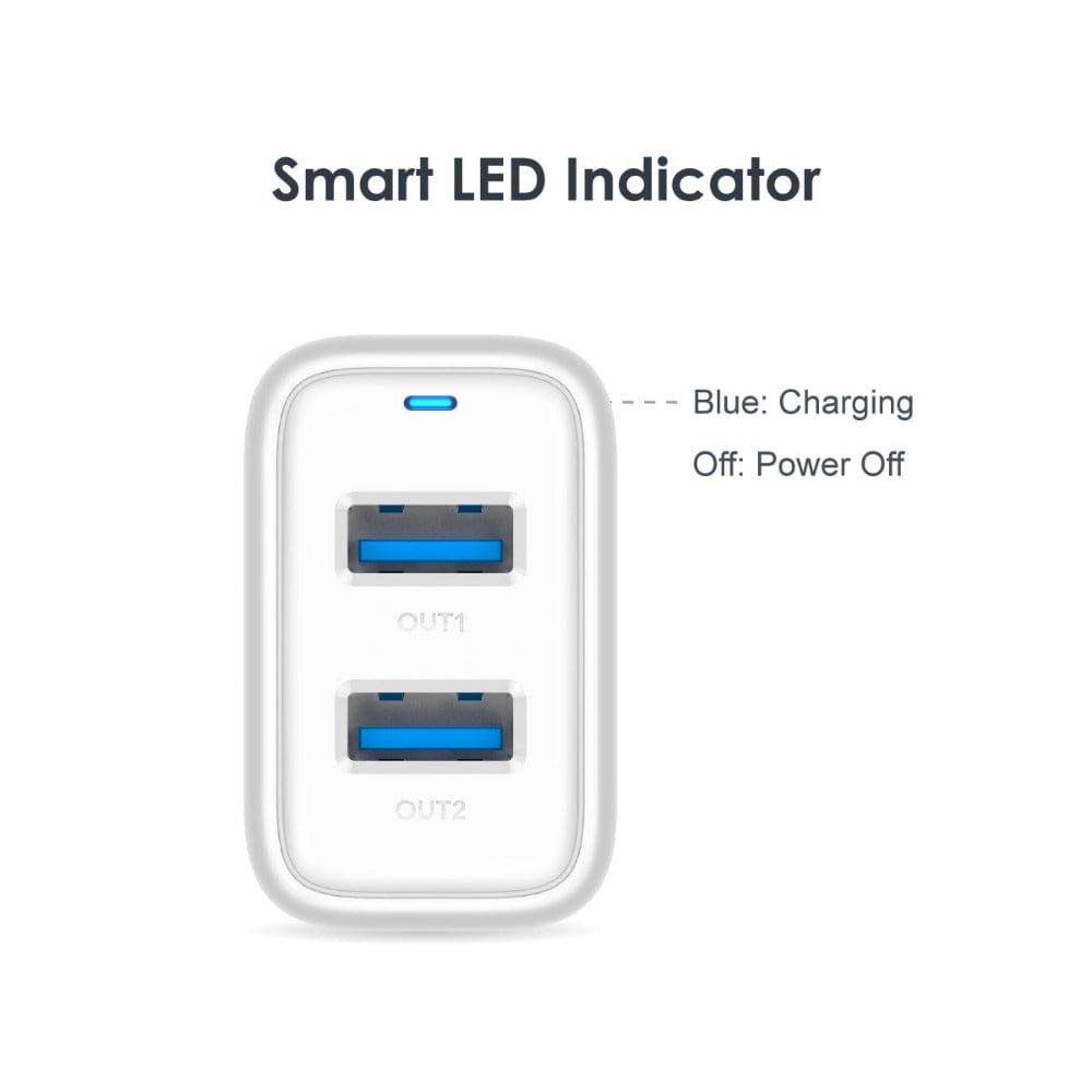 Oraimo Firefly-2 Dual USB Mobile Charger Zebronics