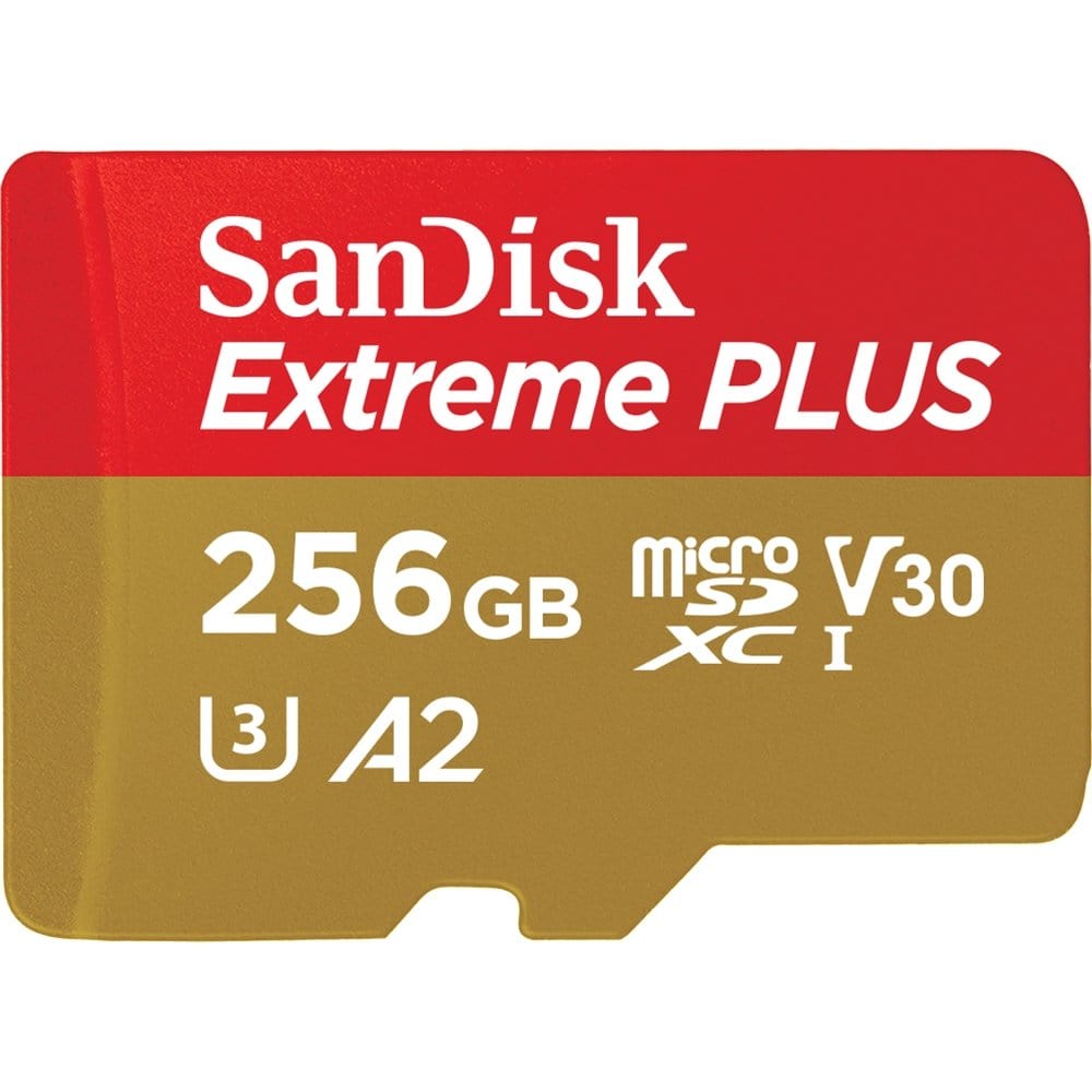 SanDisk Extreme Plus microSDXC UHS-I Memory Card 256 GB SanDisk
