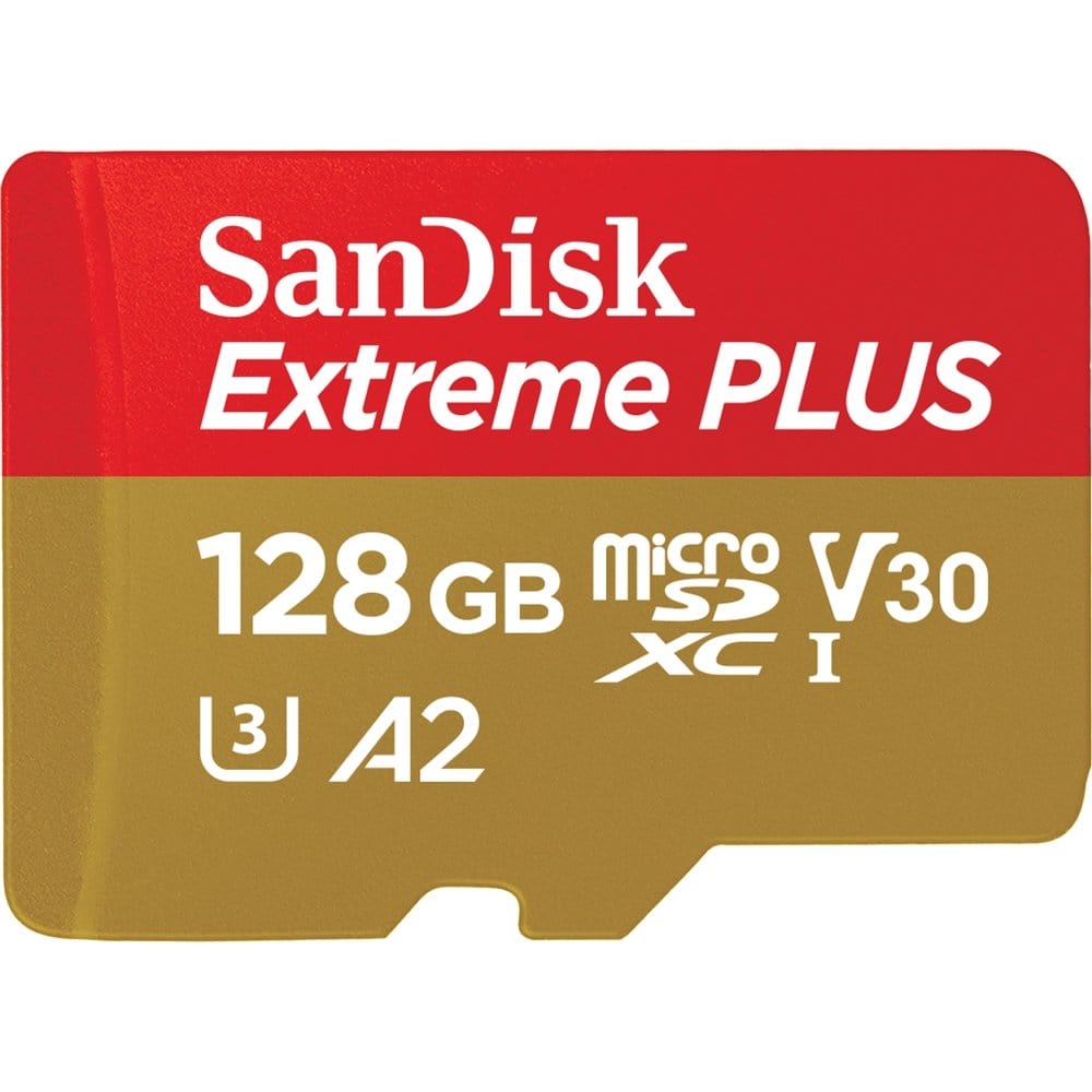SanDisk Extreme Plus microSDXC UHS-I Memory Card 128 GB SanDisk