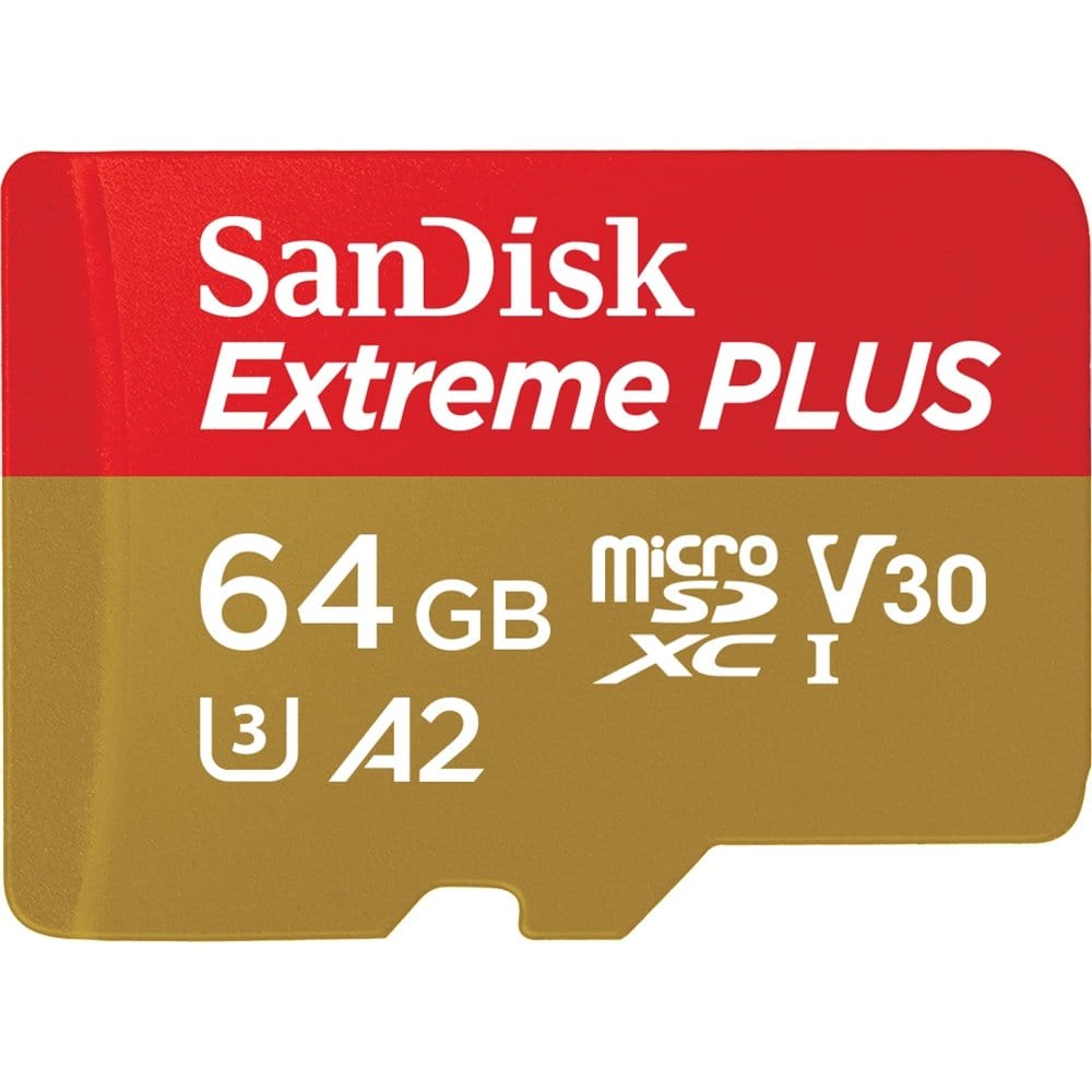 SanDisk Extreme Plus microSDXC UHS-I Memory Card 64 GB SanDisk